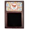 Under the Sea Red Mahogany Sticky Note Holder - Flat