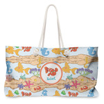Under the Sea Large Tote Bag with Rope Handles (Personalized)