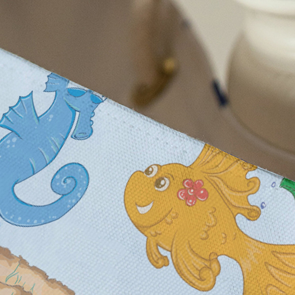 Under the Sea Large Rope Tote - Close Up View