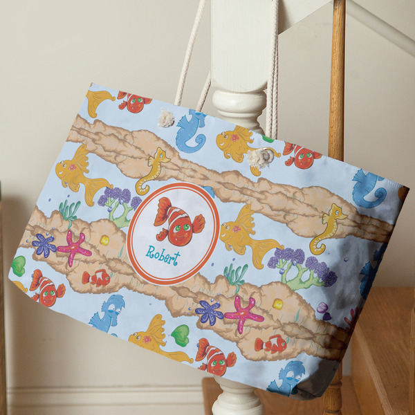 Under the Sea Large Rope Tote - Life Style