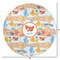 Under the Sea Round Area Rug - Size