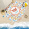 Under the Sea Round Beach Towel Lifestyle