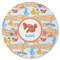 Under the Sea Round Rubber Backed Coaster (Personalized)