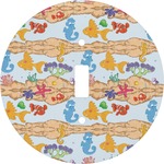 Under the Sea Round Light Switch Cover
