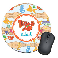 Under the Sea Round Mouse Pad (Personalized)