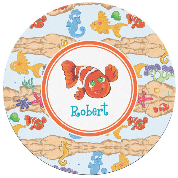 Under the Sea Round Mousepad - APPROVAL