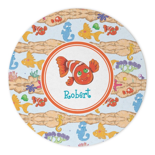 Under the Sea Round Paper Coaster - Approval