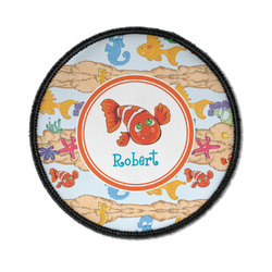 Under the Sea Iron On Round Patch w/ Name or Text