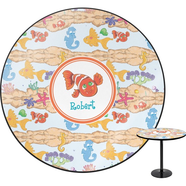 Custom Under the Sea Round Table - 24" (Personalized)