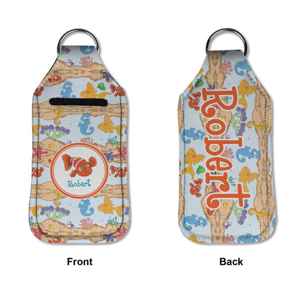 Under the Sea Sanitizer Holder Keychain - Large APPROVAL (Flat)