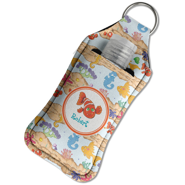 Under the Sea Sanitizer Holder Keychain - Large in Case