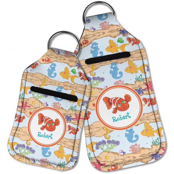 Under the Sea Sanitizer Holder Keychain - Parent Main