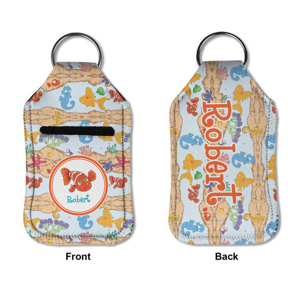 Under the Sea Sanitizer Holder Keychain - Small APPROVAL (Flat)