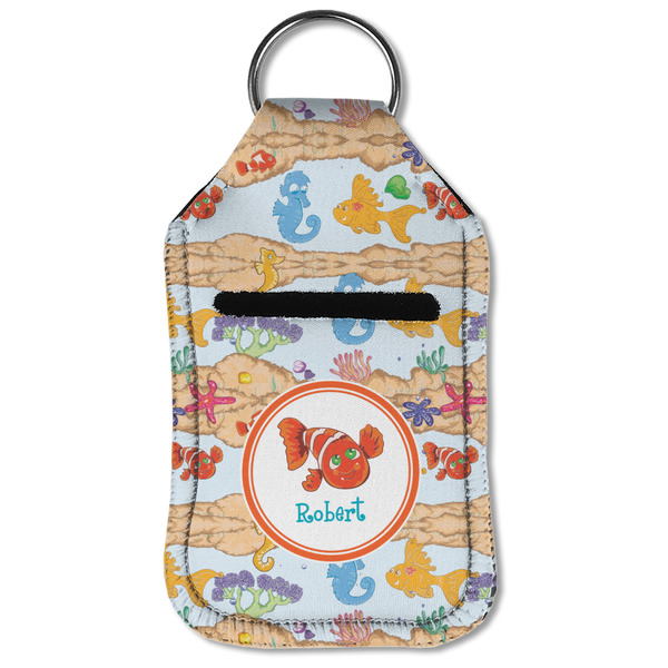 Under the Sea Sanitizer Holder Keychain - Small (Front Flat)