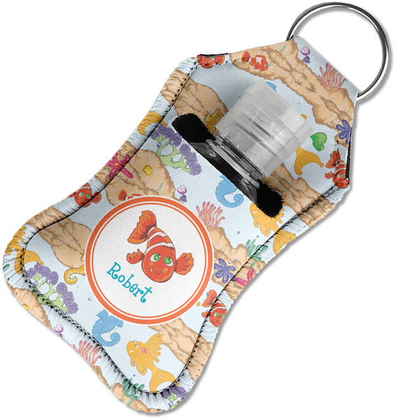 Under the Sea Sanitizer Holder Keychain - Small in Case