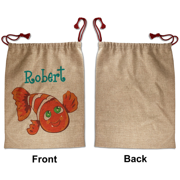 Under the Sea Santa Bag - Approval - Front