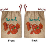 Under the Sea Santa Sack - Front & Back (Personalized)