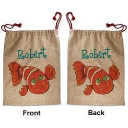 Under the Sea Santa Sack - Front & Back (Personalized)