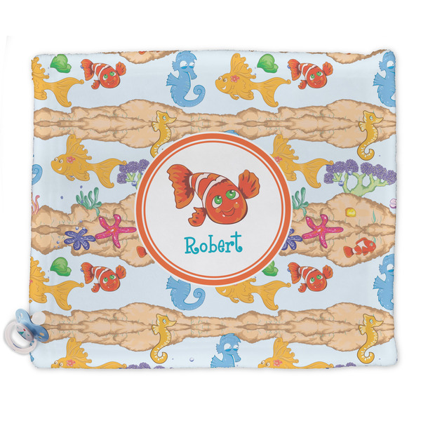 Custom Under the Sea Security Blanket (Personalized)