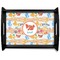 Under the Sea Serving Tray Black Large - Main