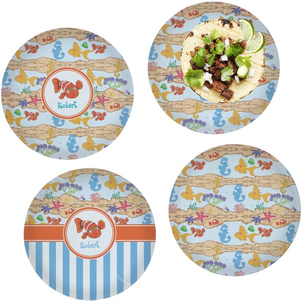 Under the Sea Set of Lunch / Dinner Plates