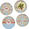 Under the Sea Set of Lunch / Dinner Plates