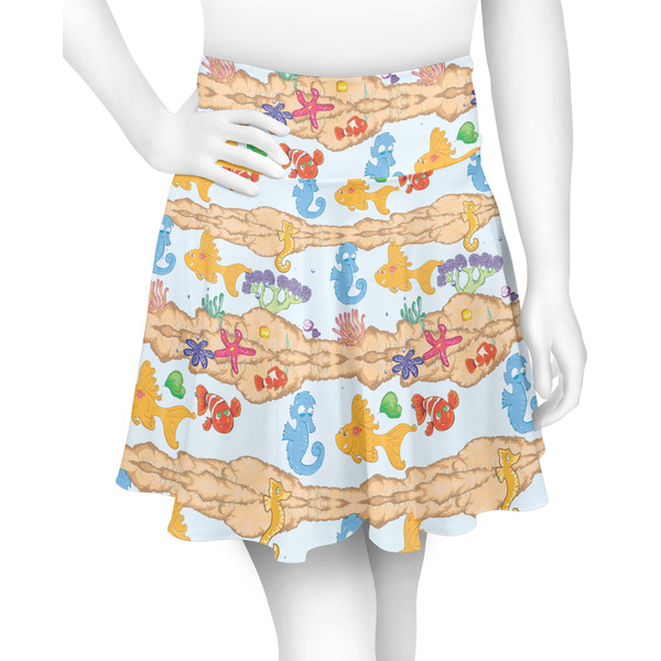 Custom Under the Sea Skater Skirt - Medium