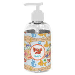 Under the Sea Plastic Soap / Lotion Dispenser (8 oz - Small - White) (Personalized)