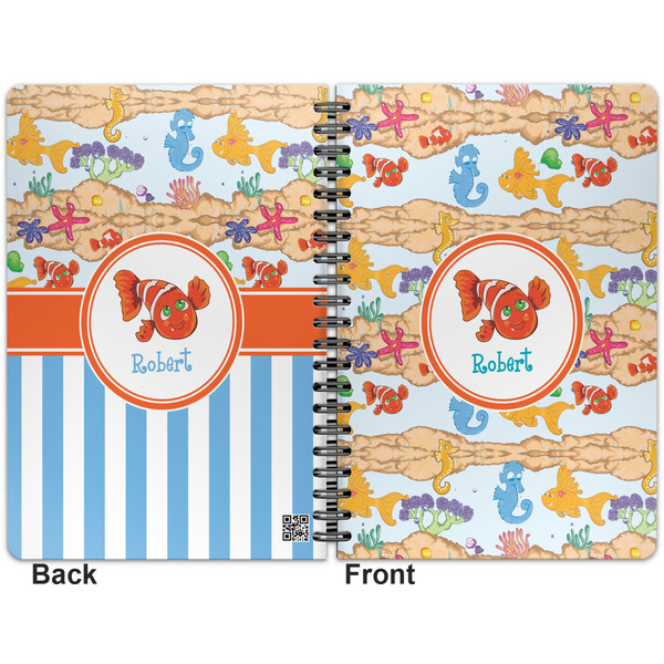 Under the Sea Spiral Journal 7 x 10 - Apvl