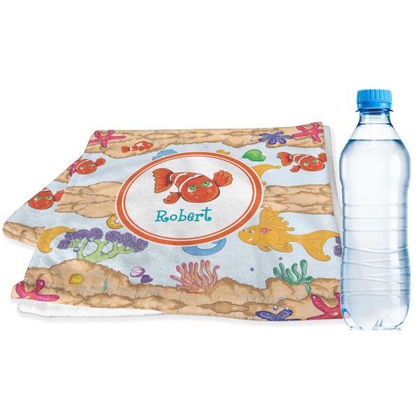 Custom Under the Sea Sports & Fitness Towel (Personalized)