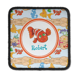 Under the Sea Iron On Square Patch w/ Name or Text