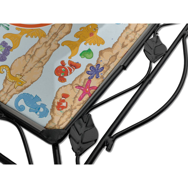 Under the Sea Square Trivet - Detail