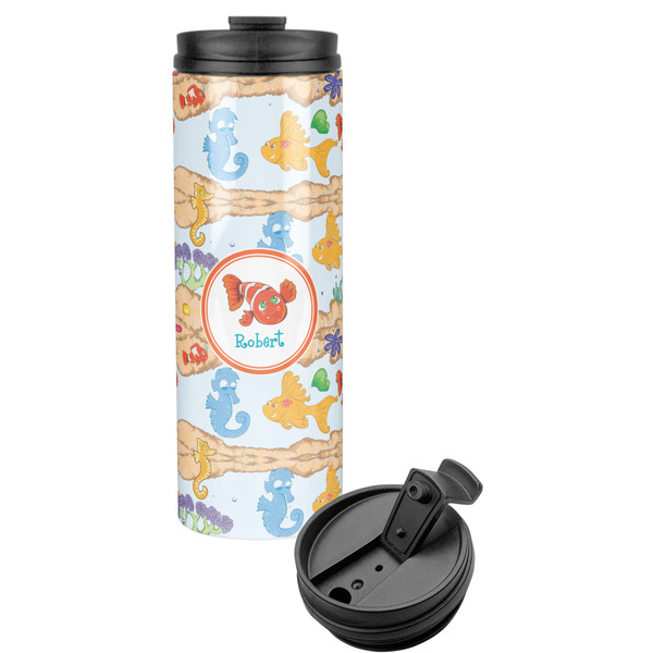 Custom Under the Sea Stainless Steel Skinny Tumbler (Personalized)