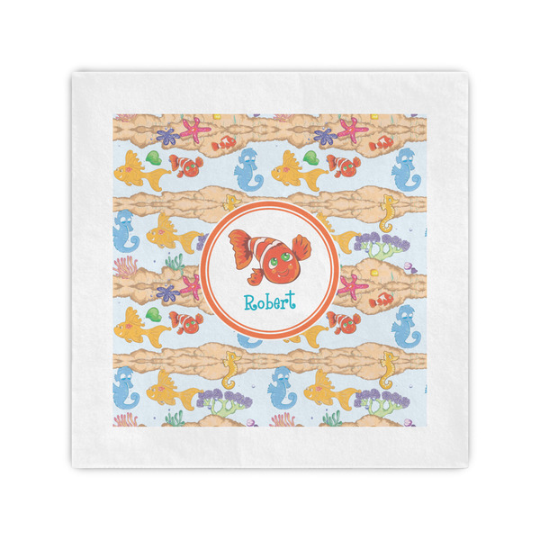Custom Under the Sea Cocktail Napkins (Personalized)
