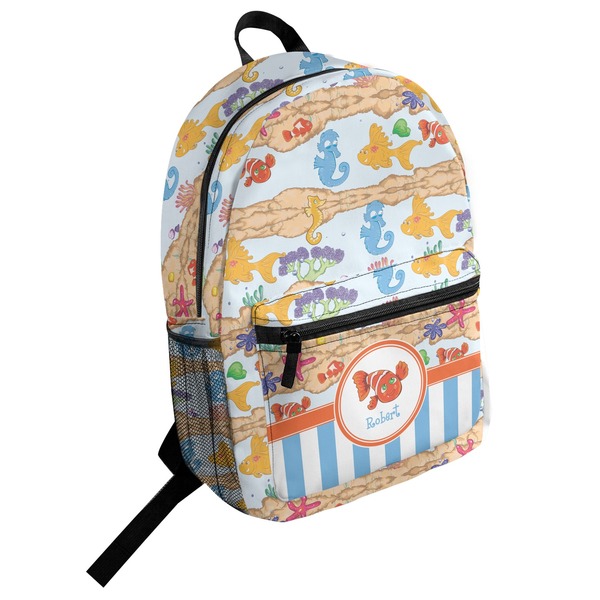 Custom Under the Sea Student Backpack (Personalized)