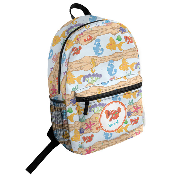 Custom Under the Sea Student Backpack (Personalized)