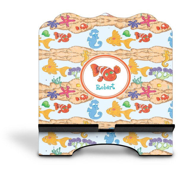 Under the Sea Stylized Tablet Stand - Front without iPad