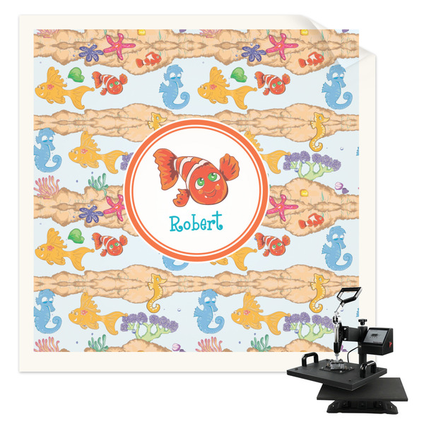Custom Under the Sea Sublimation Transfer - Pocket (Personalized)