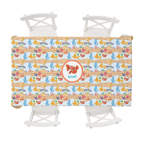 Custom Under the Sea Tablecloth - 58"x102" (Personalized)
