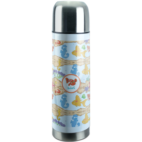 Custom Under the Sea Stainless Steel Thermos (Personalized)