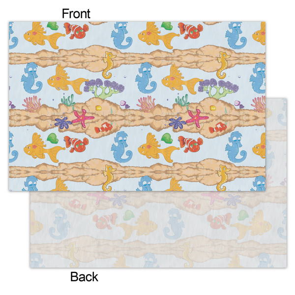 Under the Sea Tissue Paper - Lightweight - Small - Front & Back
