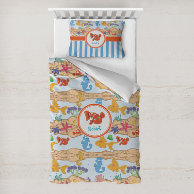 Under the Sea Toddler Bedding w/ Name or Text