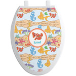 Under the Sea Toilet Seat Decal - Elongated (Personalized)