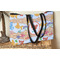 Under the Sea Tote w/Black Handles - Lifestyle View