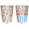 Under the Sea Trash Can White - Front and Back - Apvl