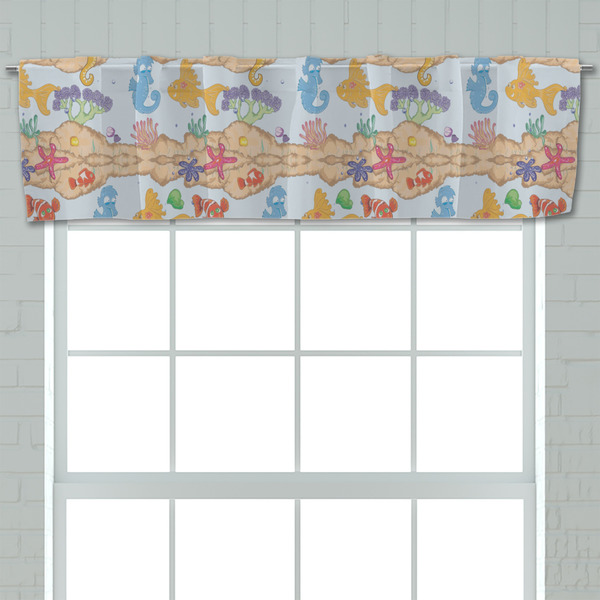 Under the Sea Valance - Closeup on window