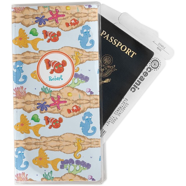 Custom Under the Sea Travel Document Holder