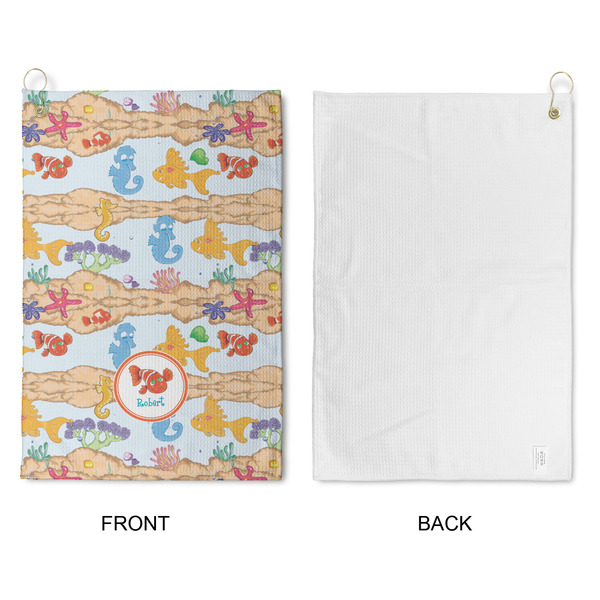 Under the Sea Waffle Weave Golf Towel - Approval