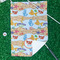 Under the Sea Waffle Weave Golf Towel - In Context