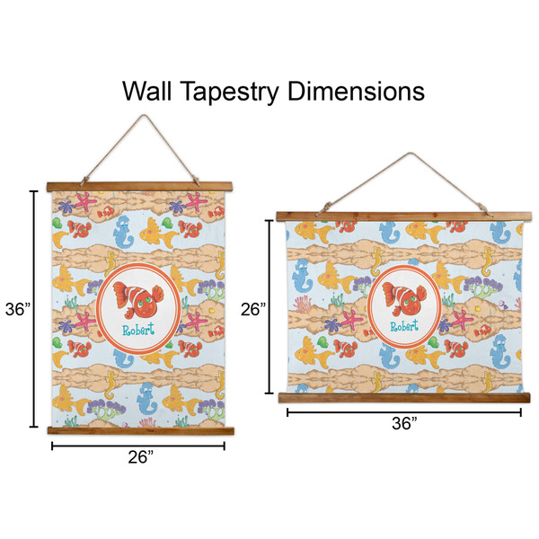 Under the Sea Wall Hanging Tapestries - Parent/Sizing